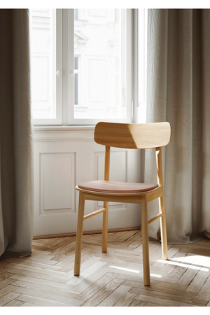   Leather Seat Dining Chair | Oroa.com