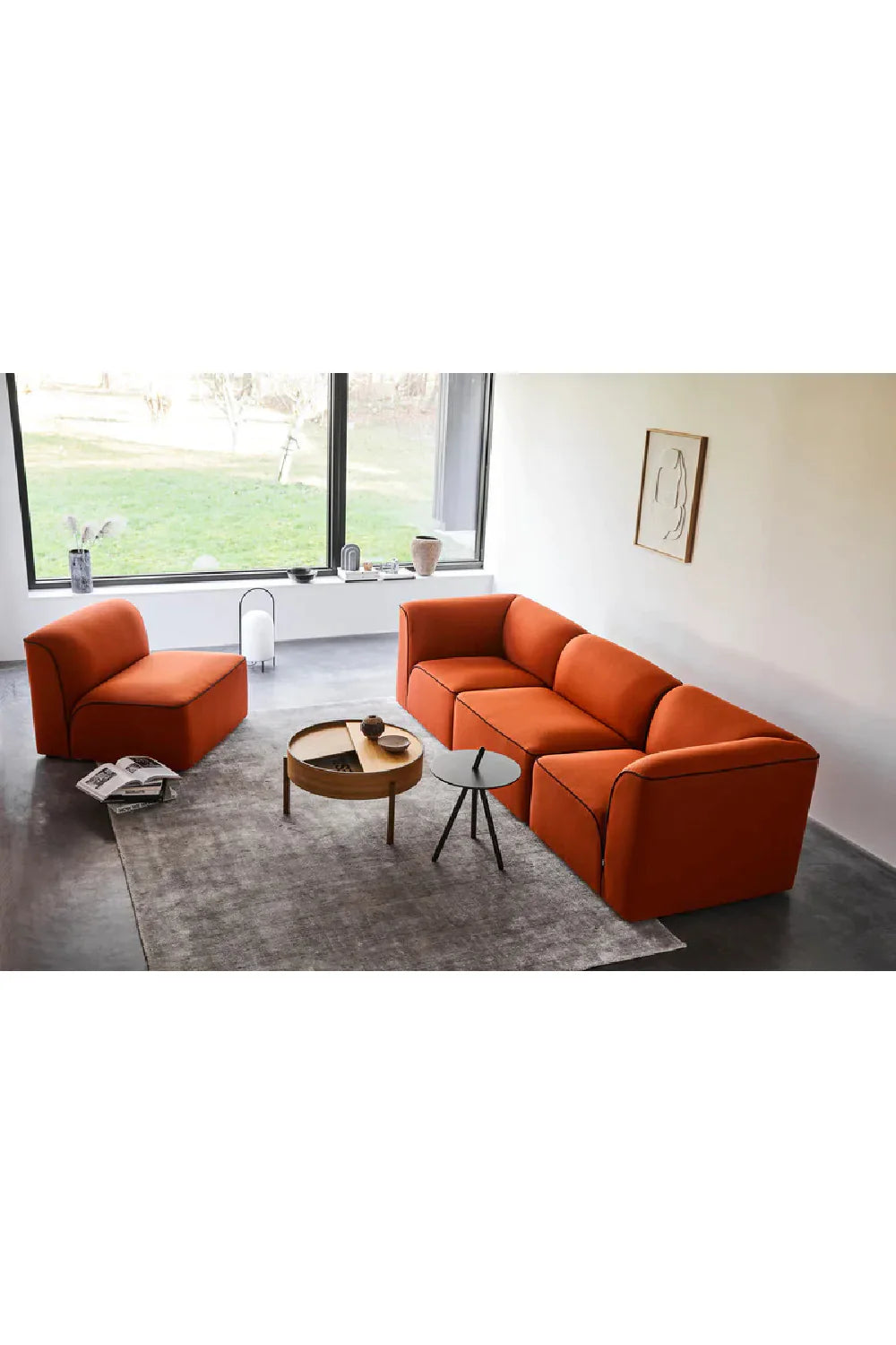   Contemporary Round Coffee Table M | Oroa.com
