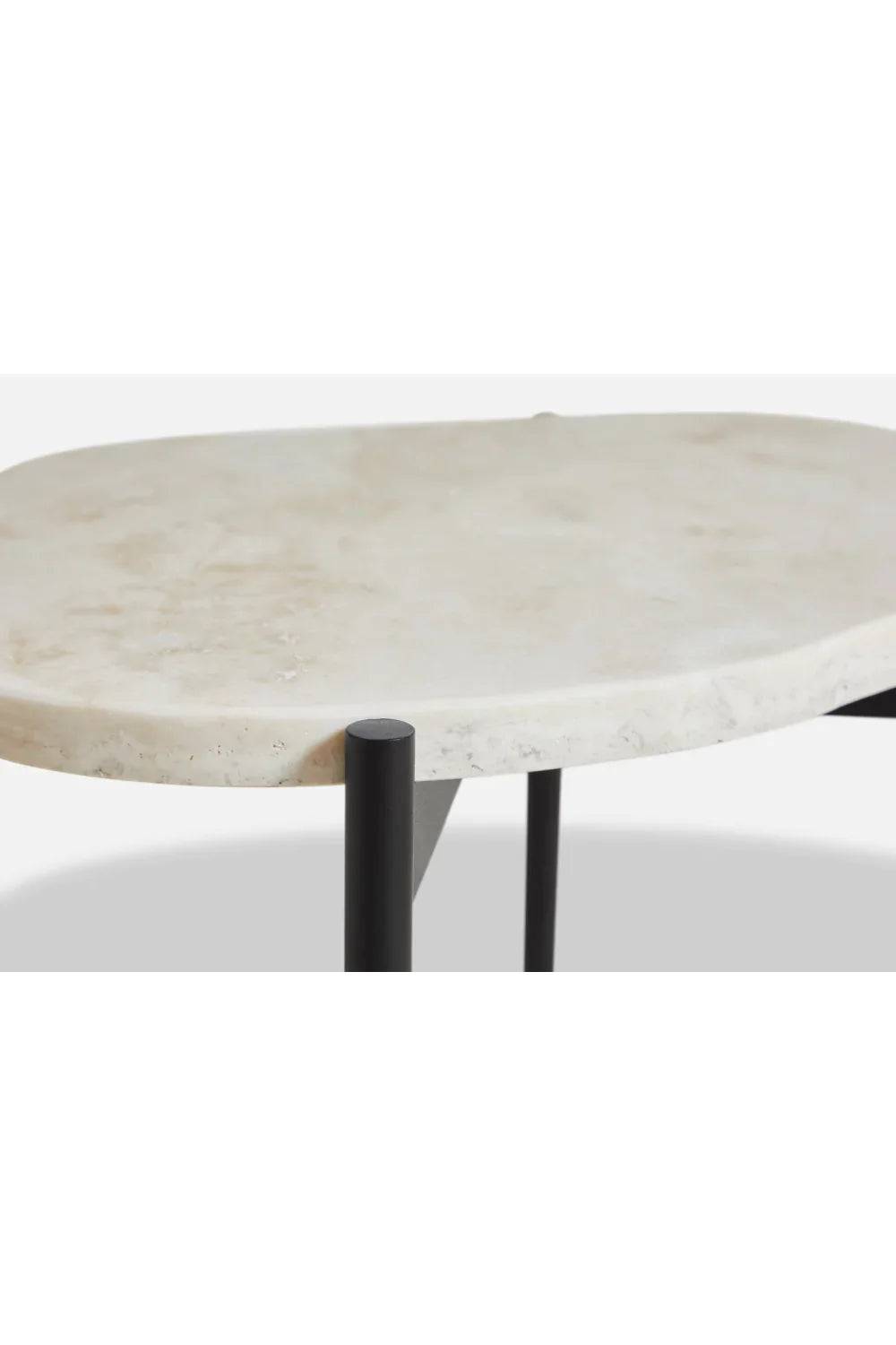   Travertine Organic Occasional Table S | Oroa.com
