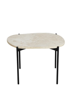   White Travertine Occasional Table M | Oroa.com