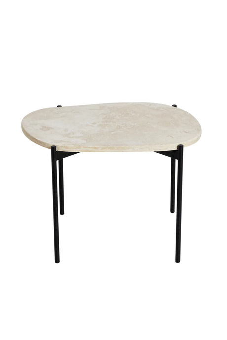   White Travertine Occasional Table M | Oroa.com