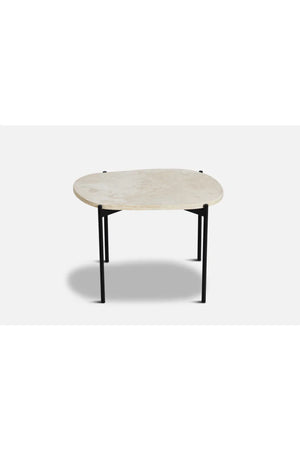   White Travertine Occasional Table M | Oroa.com