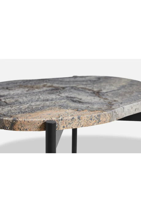   Travertine Organic Occasional Table S | Oroa.com