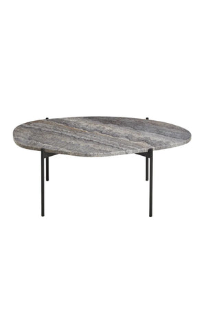   Travertine Organic Occasional Table L | Oroa.com