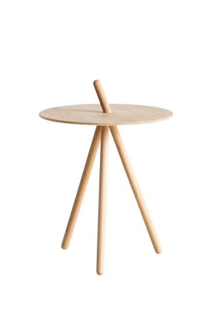   Oak Tripod Side Table | Oroa.com