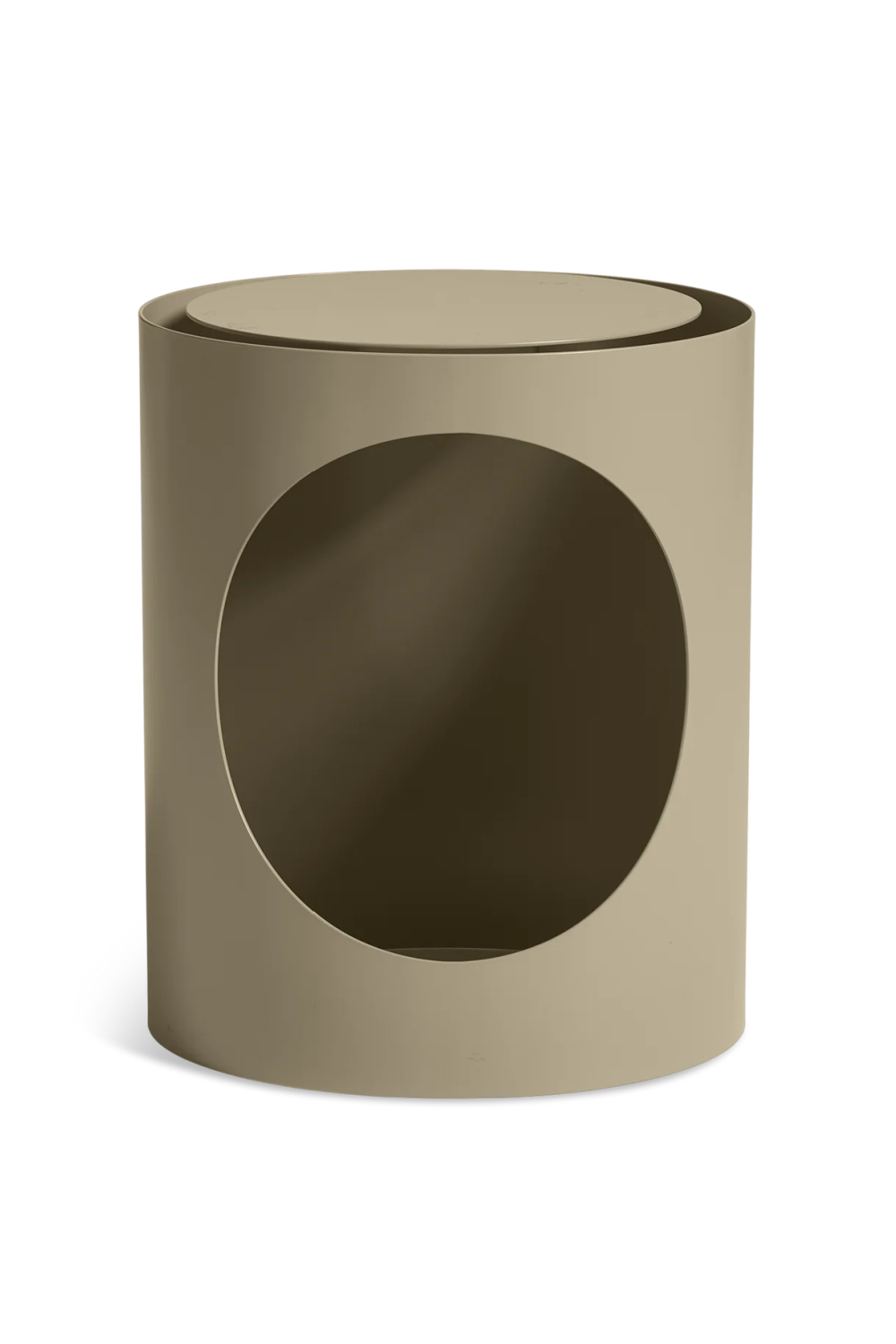   Cylindrical Metal Side Table | Oroa.com