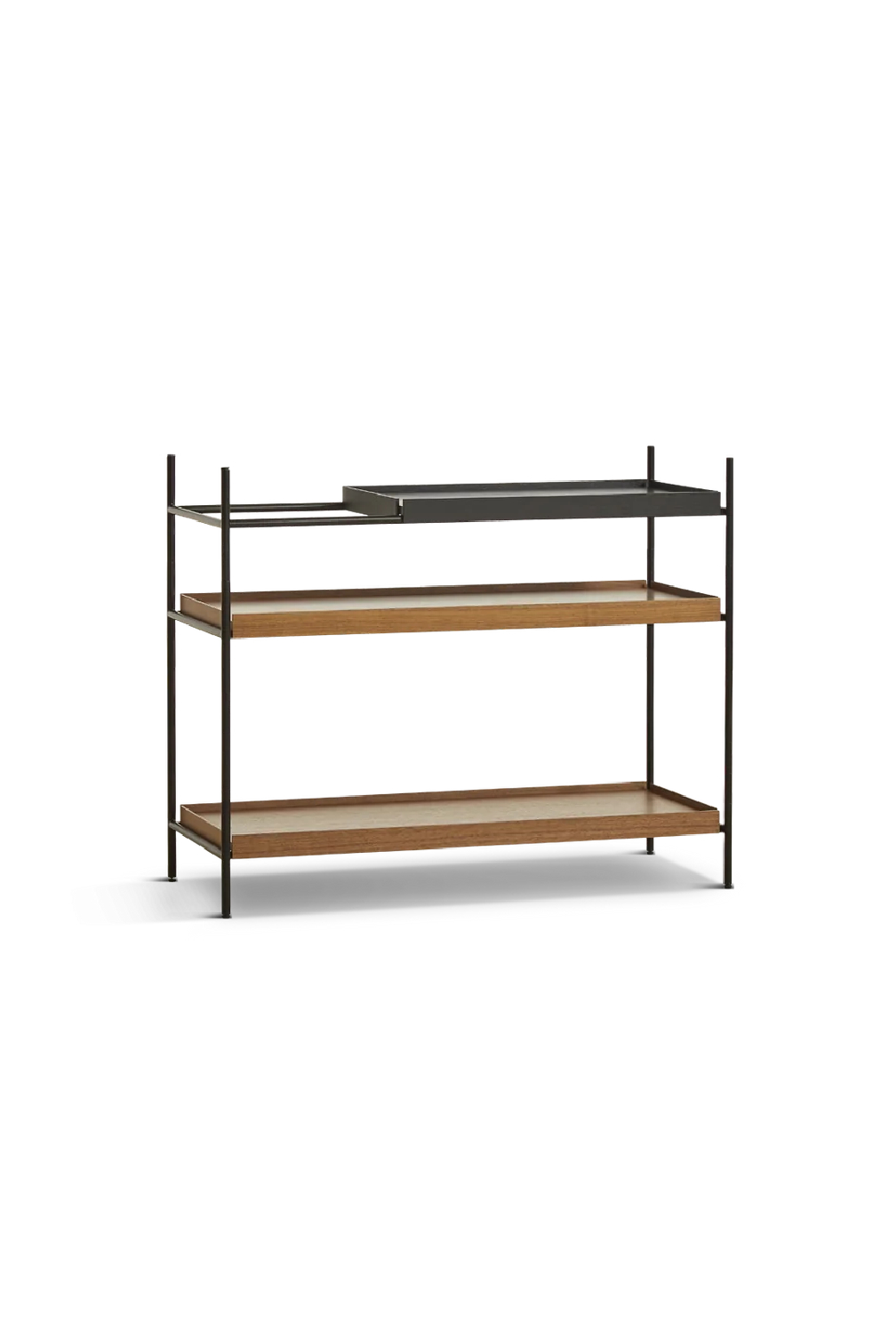   Walnut Tray Shelving System | Oroa.com