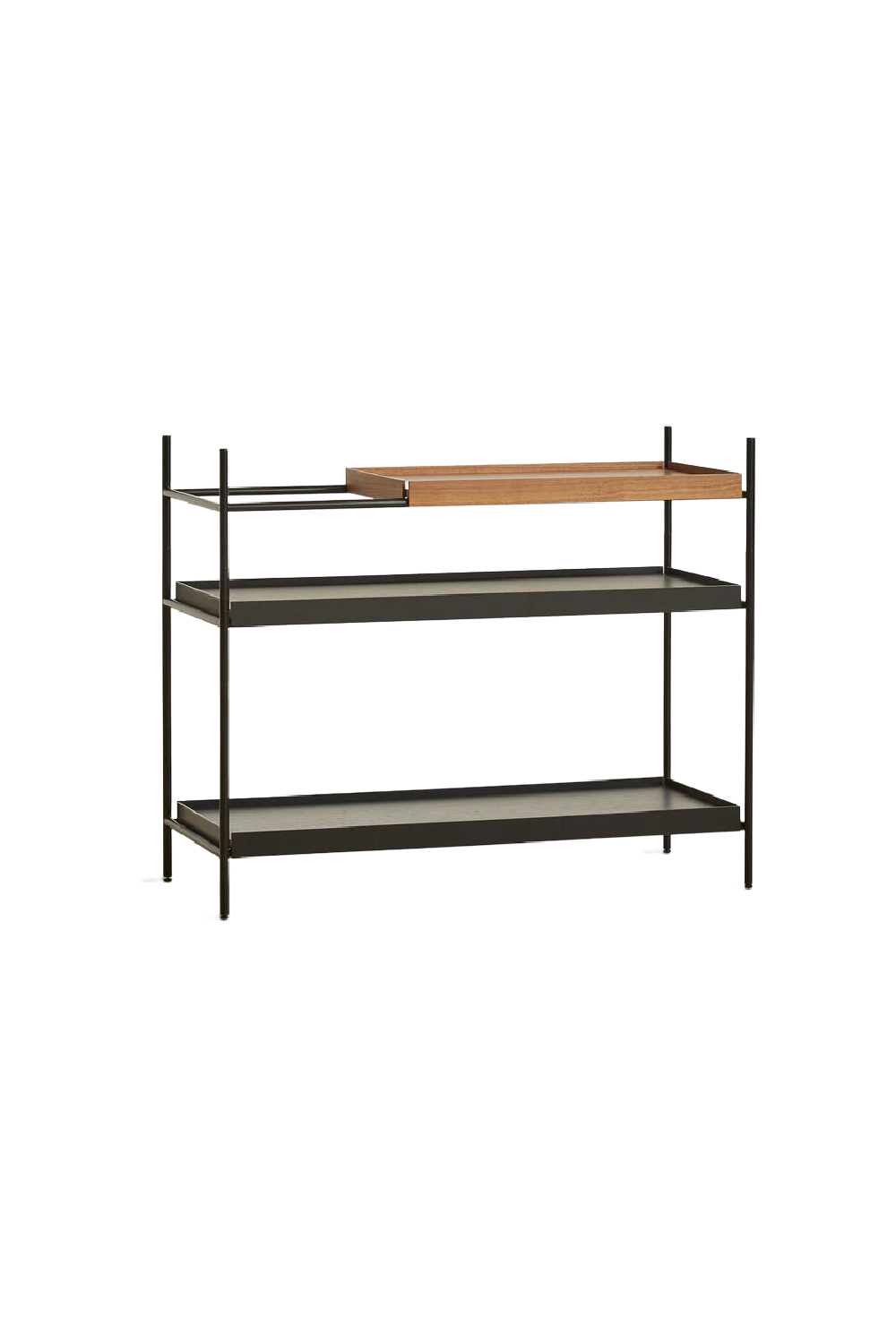   Walnut Tray Shelving System | Oroa.com