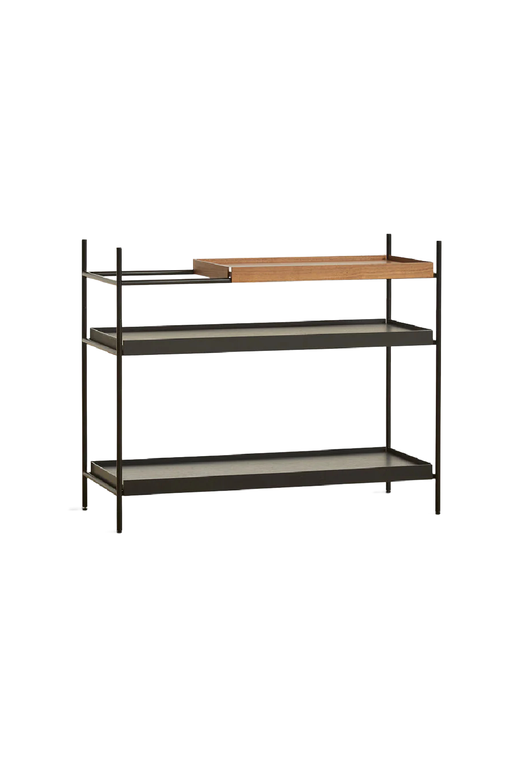   Walnut Tray Shelving System | Oroa.com