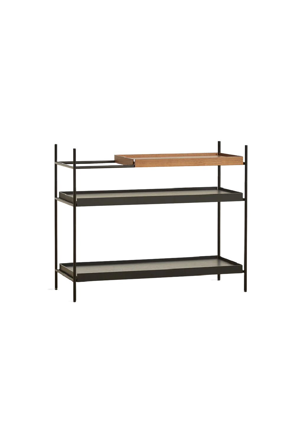   Walnut Tray Shelving System | Oroa.com