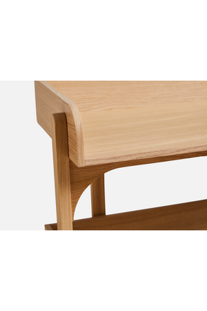   Oak Minimalist Utility Shelf | Oroa.com
