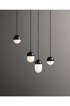   Black Metal Pendant Lamp | Oroa.com