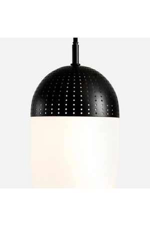   Black Metal Pendant Lamp | Oroa.com