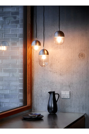   Satin Plated Pendant Lamp | Oroa.com