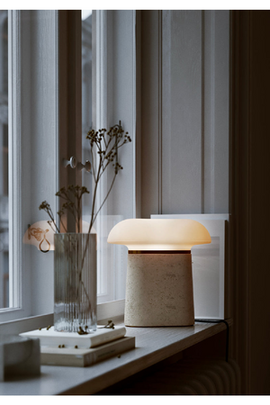   Glass Shade Table Lamp | Oroa.com