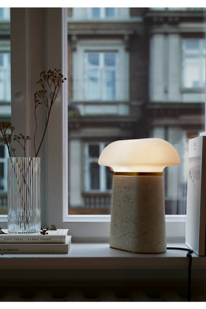   Glass Shade Table Lamp | Oroa.com