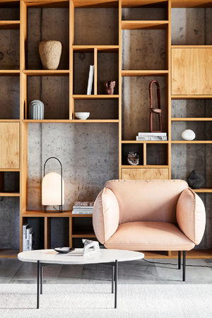   White Glass Contemporary Table Lamp | Oroa.com