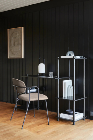   White Glass Contemporary Table Lamp | Oroa.com