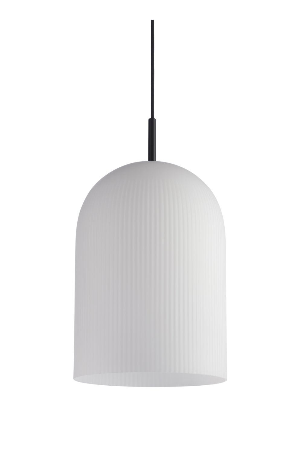   White Glass Contemporary Pendant Lamp | Oroa.com