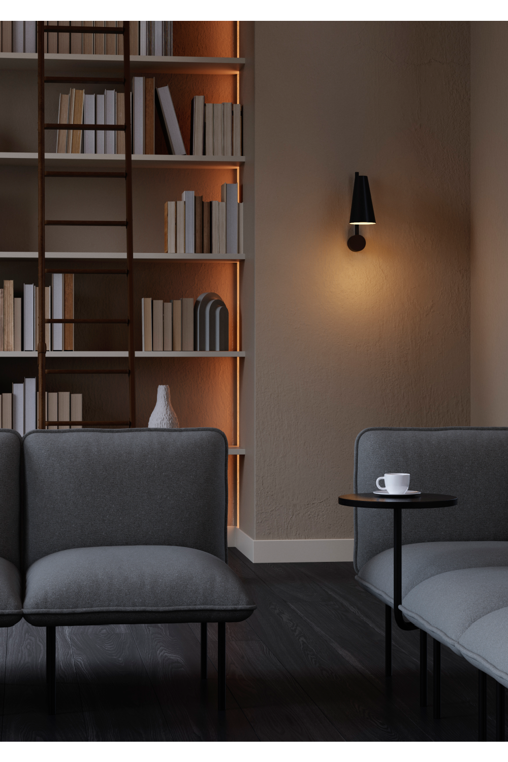   Conical Plated Wall Lamp | Oroa.com