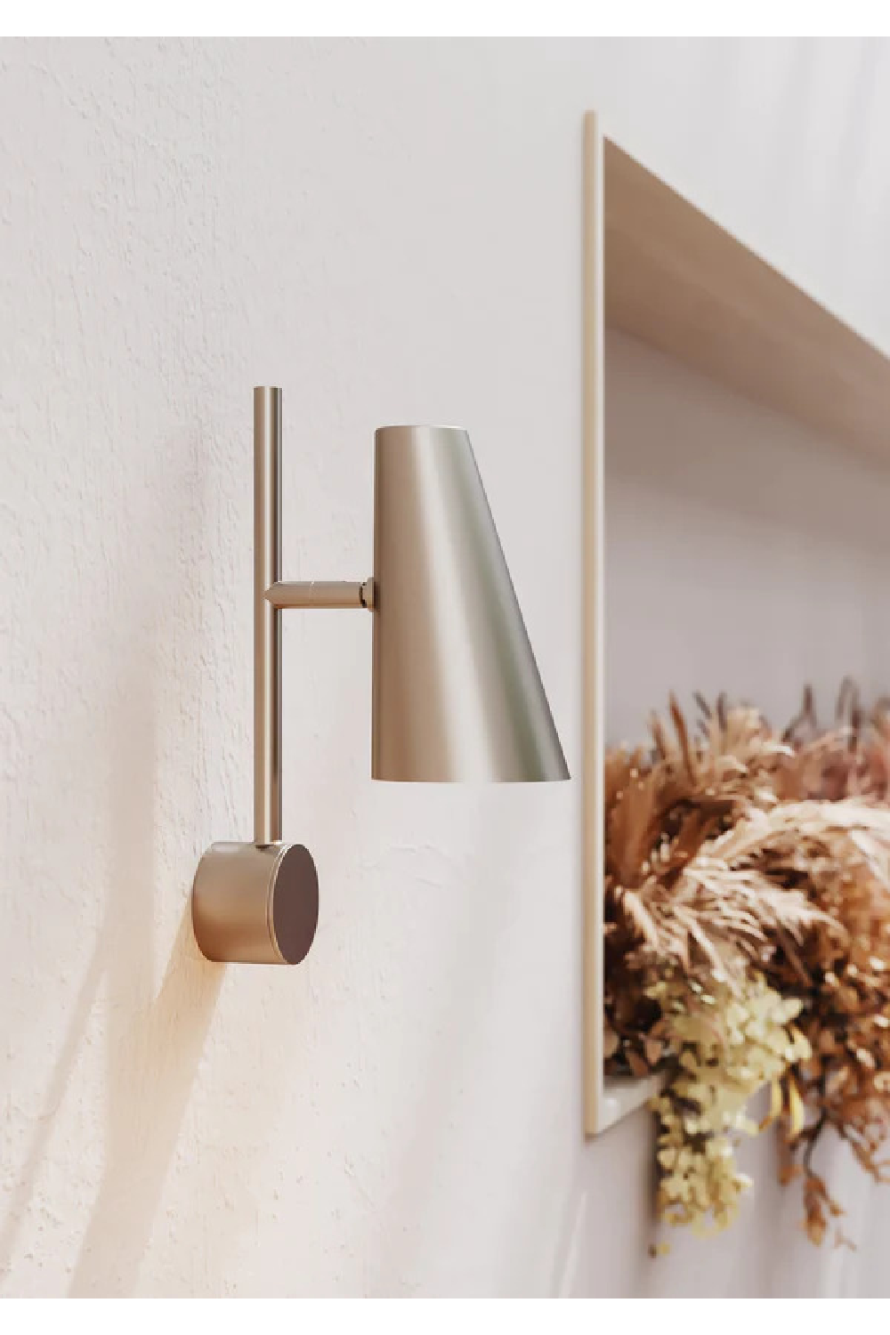   Conical Plated Wall Lamp | Oroa.com