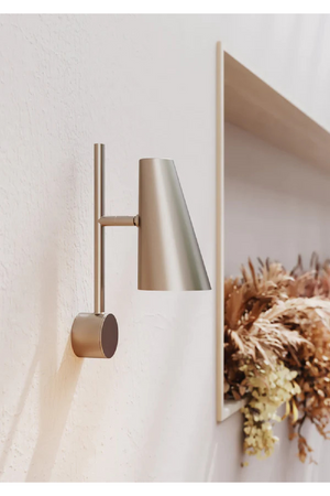   Conical Plated Wall Lamp | Oroa.com