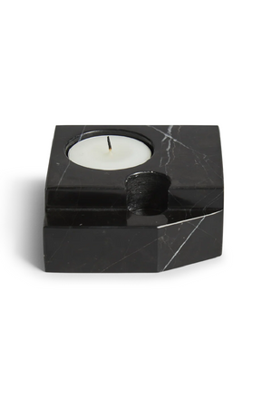   Marble Contemporary Candle Holder | Oroa.com