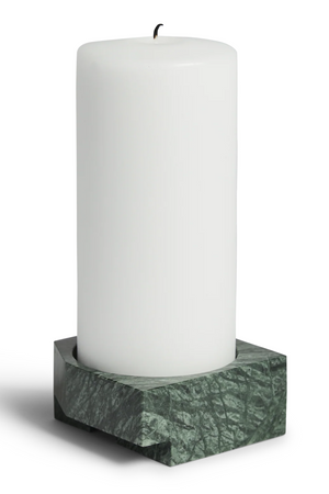  Marble Contemporary Candle Holder | Oroa.com