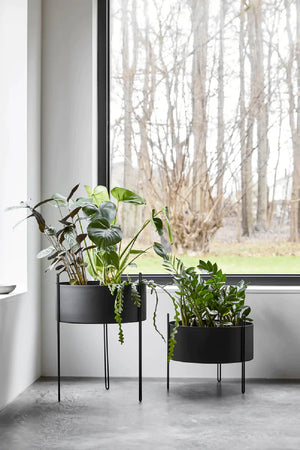   Painted Metal Planter L | Oroa.com