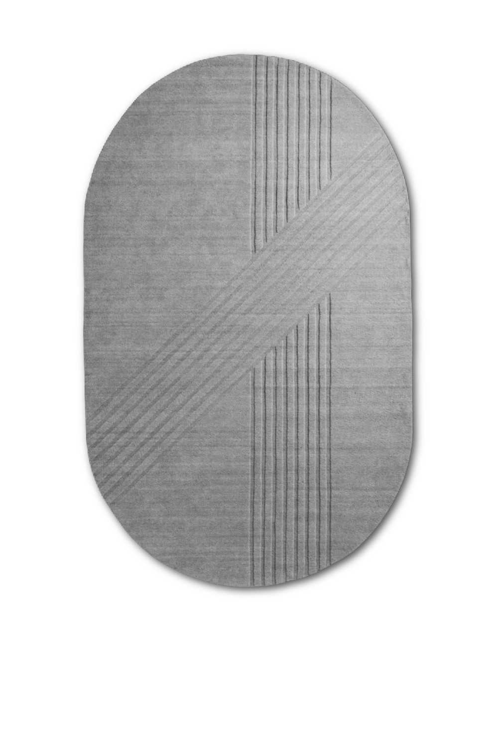   Oval Hand-Tufted Wool Rug 6'10 x 12' | Oroa.com