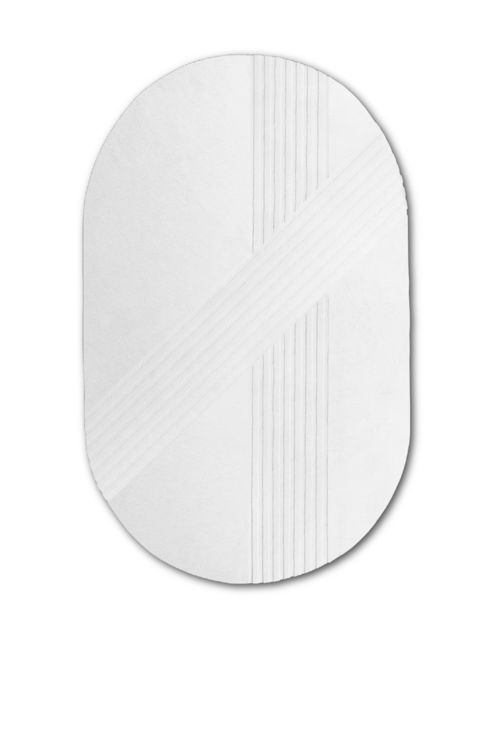   Oval Hand-Tufted Wool Rug 6'10 x 12' | Oroa.com