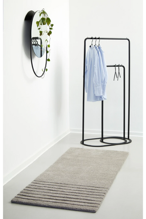   Gray Wool Area Rug | Oroa.com
