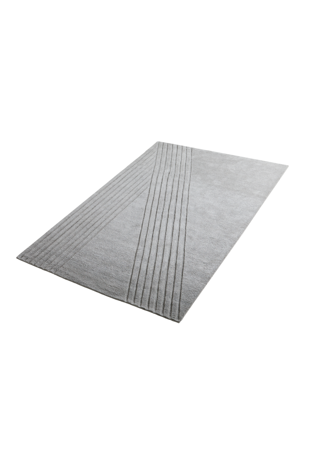  Gray Wool Area Rug | Oroa.com