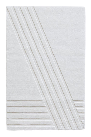   Off White Wool Rug | Oroa.com