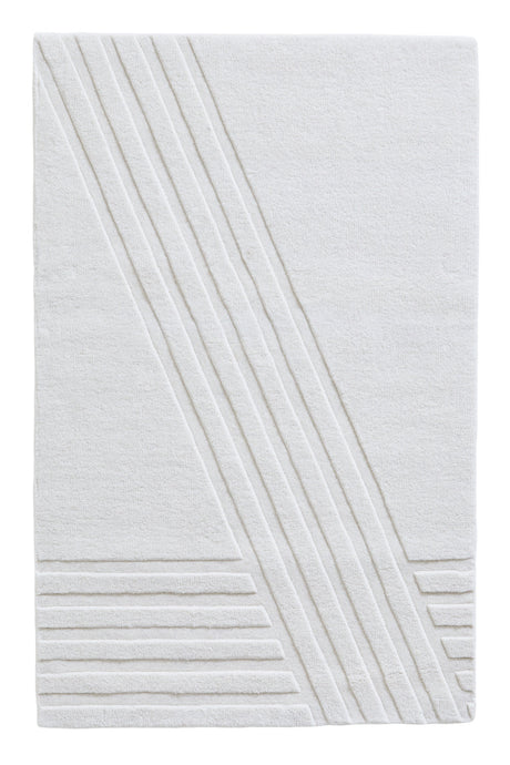   Off White Wool Rug | Oroa.com