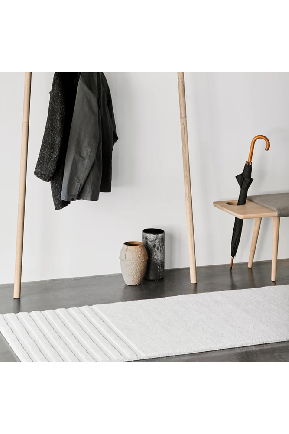   Off White Wool Rug | Oroa.com