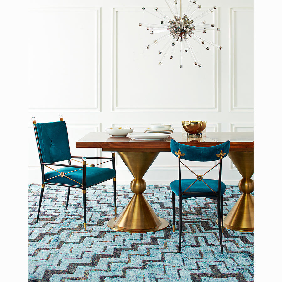   Velvet Accent Armchair | Oroa.com
