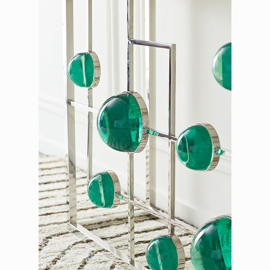   Marble Fretwork Console Table | Oroa.com
