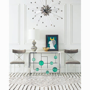   Marble Fretwork Console Table | Oroa.com