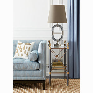   Two-Tier Glass Side Table | Oroa.com