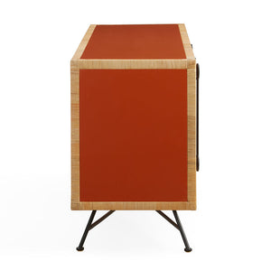   Rattan Peel Orange Sideboard | Oroa.com