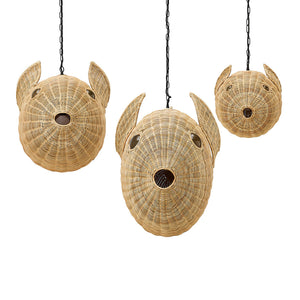   Wicker Pendant Lamp M | Oroa.com