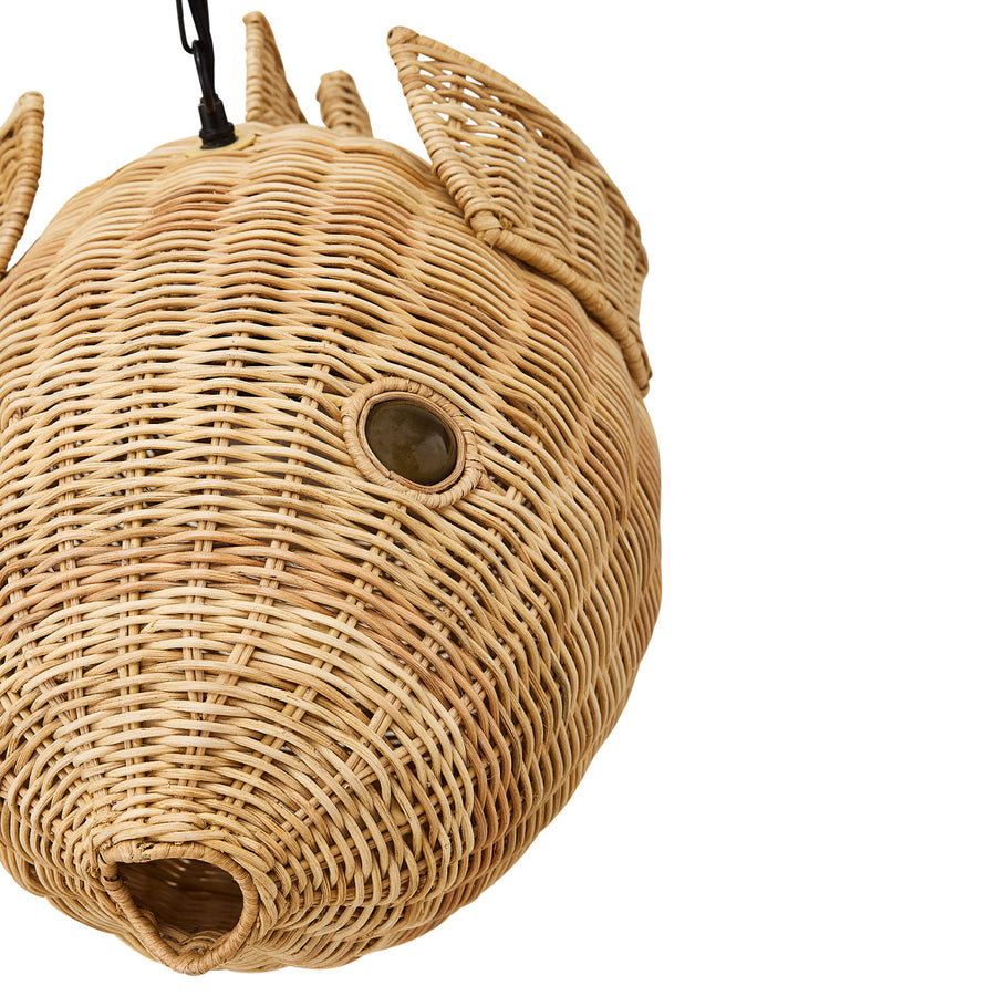   Wicker Pendant Lamp S | Oroa.com