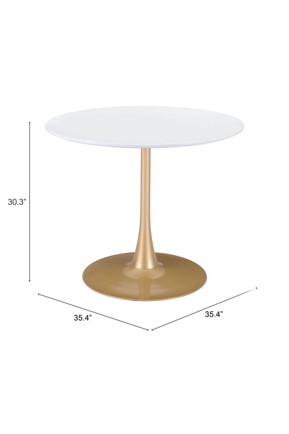   Round Pedestal Dining Table | Oroa.com