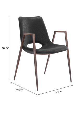   Leather Dining Chairs (2) | Oroa.com