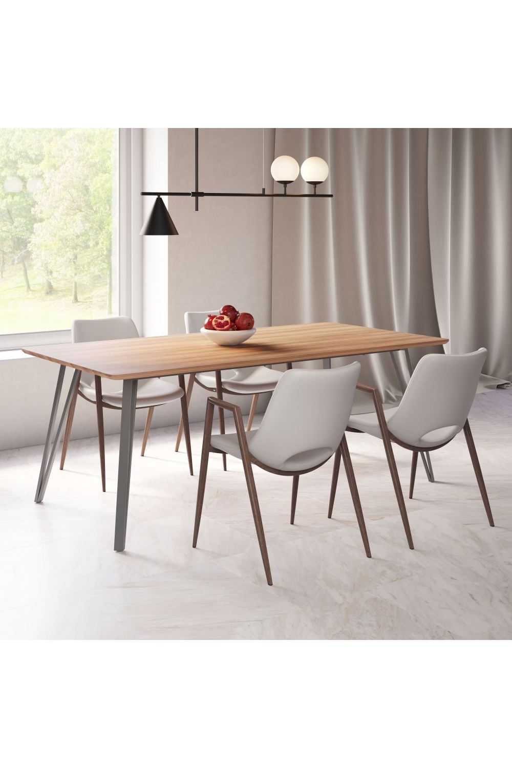   Leather Dining Chairs (2) | Oroa.com