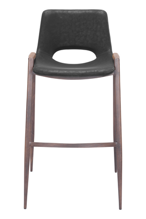   Leather Bar Stools (2) | Oroa.com