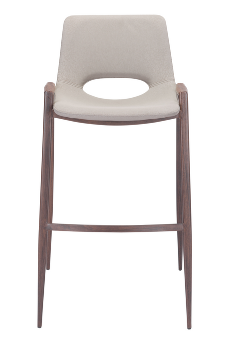   Leather Bar Stools (2) | Oroa.com