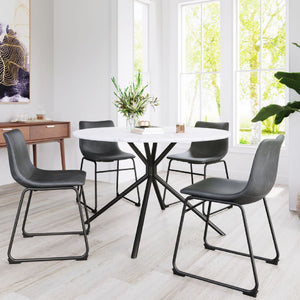   Round Marble Print Dining Table | Oroa.com
