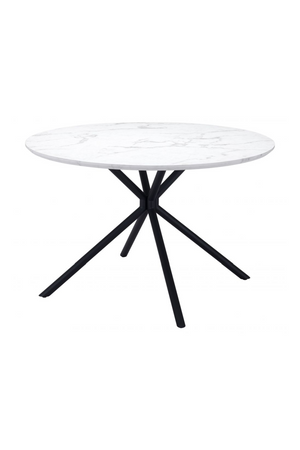   Round Marble Print Dining Table | Oroa.com